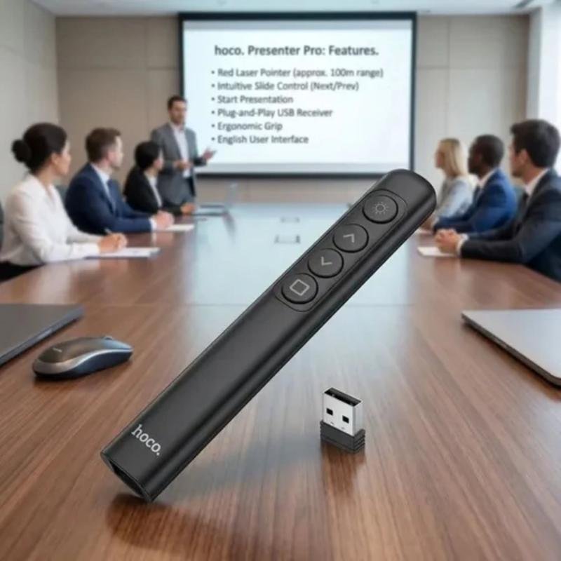 جهاز تأشير بالليزر والتحكم الذكي بالعرض. Hoco GM200 Laser Pointer